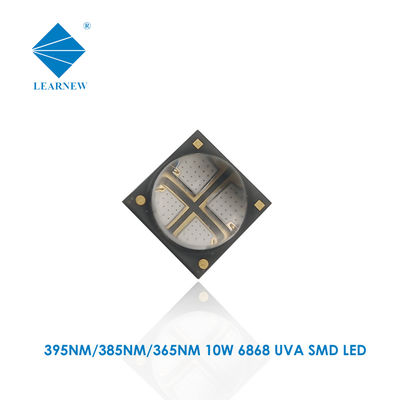 লং লাইফ স্প্যান এনক্যাপসুলেশন সিরিজ UV LED চিপ 385nm 4000-4500mW 6868 UVA