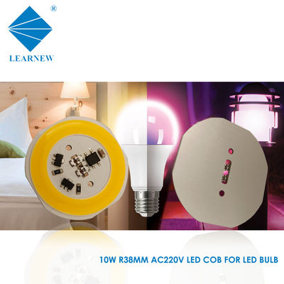 উচ্চ দক্ষতা 110-120lm/w AC LED COB 10W 220V 6000K ফ্লিপ চিপ সুপার অ্যালুমিনিয়াম