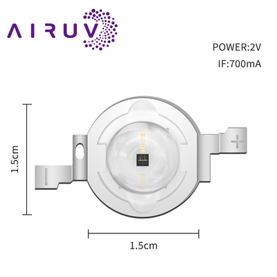 2W LED চিপ 585-590nm 800-810nm 950-1100mW 700mA 2.0-2.4V থেরাপিউটিক ল্যাম্পের জন্য