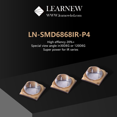 উচ্চ ঘনত্ব এবং তীব্রতা IR LED চিপ 5-8W জন্য প্রভাবশালী তরঙ্গদৈর্ঘ্য 730-950MM