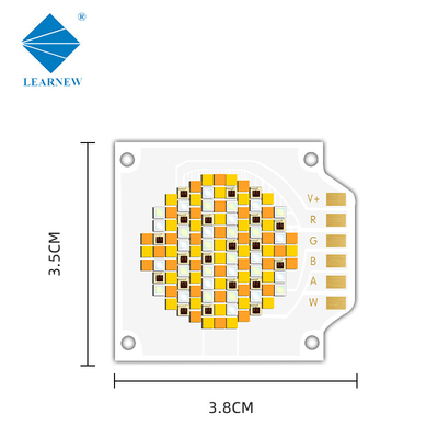 স্টেজ লাইটিং Rgbcw COB LED 3538 250W 350W এনসিএসপি প্রযুক্তি এবং সিসিটি 620nm/460nm/520nm সহ