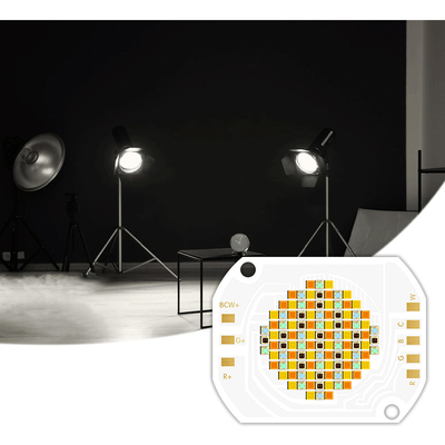 Rgbcw Led Chip 350w VF 45-48V এবং 620nm/460nm/520nm/2700k/6500k রঙের বিকল্পগুলির সাথে