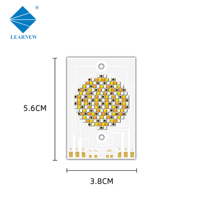 300W 36-39V LED 3856 চিপ LED ডায়োড পাঁচ রঙের কোব LED চিপ সমর্থন OEM / ODM