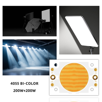 কাস্টমাইজড 200W 4055 ডুয়াল কালার কোব LED 200W 200W পাওয়ার এবং হোয়াইট 2600k 6500k সঙ্গে