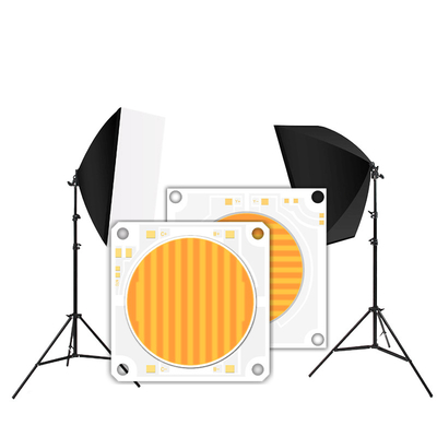 150W 150W 200W 200W COB LED CHIP 5454 ফটোগ্রাফি আলো জন্য দ্বৈত রঙ তাপমাত্রা