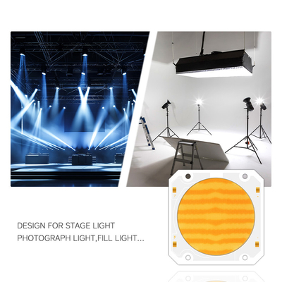 উচ্চ শক্তি 300W COB LED চিপ ডুয়াল CCT 2700K 6500k উষ্ণ হোয়াইট হোয়াইট CRI 95