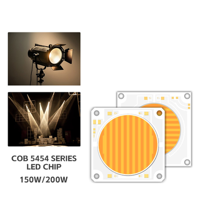 দ্বি-রঙ 2700-6500K উচ্চ CRI Ra>95 LED COB CHIP উচ্চ শক্তি 150W+150W 200W+200W ফটোগ্রাফি আলো জন্য ভিডিও আলো