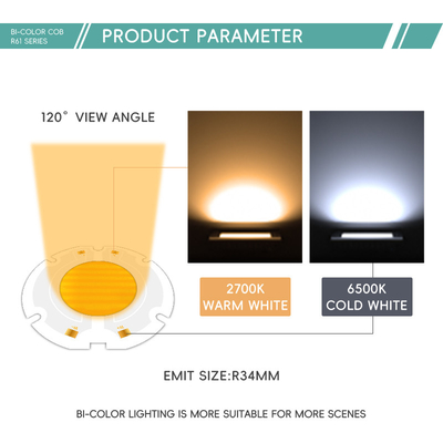 কারখানার দাম 60X60MM দ্বি রঙের LED চিপ এসএমডি LED প্যানেল ফুল আরজিবি রঙের মণু 200W চিপ