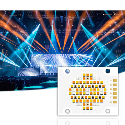 4050 RGBCW COB LED 180W চিপস 2700K+6500K ফটোগ্রাফি লাইটের জন্য 5 টি রঙ