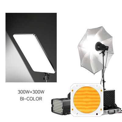 60*60 195-205V 300W 300W ডুয়াল সিসিটি এলইডি সিওবি 200W 200W বাই কালার সিওবি এলইডি চিপ 90LM/W এবং সিসিটি 620nm/460nm/520nm/2700K/6500K সহ