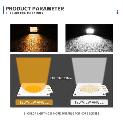 300W হাই পাওয়ার Cob LED 6060 195-205V COB LED চিপ 2700-6500K 90Ra 95Ra+