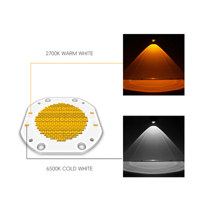 দ্বি-রঙিন ২৭০০K ৬500K উচ্চ ক্ষমতা সম্পন্ন CRI 95 600W COB LED চিপ মডিউল PCB বোর্ড LED ভিডিও ফিল ফটোগ্রাফি আলোর জন্য