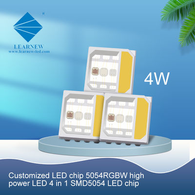 5054 SMD LED RGBW চিপ 2W 3W 4W 120 ডিগ্রী সানান