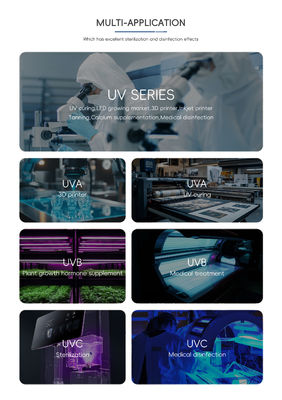 Customized High-Power UVB LED Chip SMD3535 3W with 2700-6500K Color Temperature and 10000 Hours Lifespan