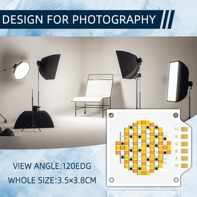 উচ্চ মানের RGBWW 3538 COB LED চিপ, ২ বছরের ওয়ারেন্টি সহ, ২৪-২৬V ইনপুট ভোল্টেজ এবং LED স্টেজ লাইটের জন্য ১0000 কর্মঘণ্টা