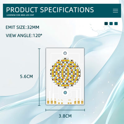 5-ইন-1 RGBWW COB LED চিপ 300W 500W 460/520/620NM মঞ্চ আলো এবং DIY প্রকল্পের জন্য