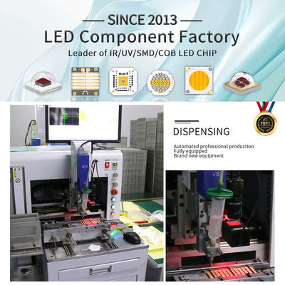 5-ইন-1 RGBWW COB LED চিপ 300W 500W 460/520/620NM মঞ্চ আলো এবং DIY প্রকল্পের জন্য