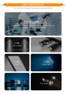 2100W উচ্চ ক্ষমতা সম্পন্ন 8598 RGBCW COB LED চিপ, 95 উচ্চ CRI এবং বাণিজ্যিক আলোর জন্য 80-86V ইনপুট ভোল্টেজ সহ