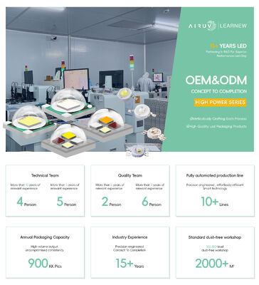 উচ্চ ক্ষমতা SMD5050 10W-18W DC6V/12V LED ডায়োড 2000LM 5.0*5.0mm 120 ডিগ্রী LED ল্যাম্প চিপস 2700k 3000k 4000k 5000k 6000k 6500k