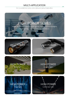 উচ্চ ক্ষমতা SMD5050 10W-18W DC6V/12V LED ডায়োড 2000LM 5.0*5.0mm 120 ডিগ্রী LED ল্যাম্প চিপস 2700k 3000k 4000k 5000k 6000k 6500k