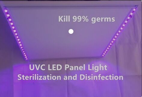 ১W ২২৫nm UVC পিক আপ ২৩৩.৮nm LED অপটিক্যাল পাওয়ার ২-৩mW ৬-৮V ১৫০mA SMD ৩.৮mm UV-C LED ডায়োড ৬০° ডোম লেন্স