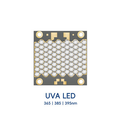 200W Raindrop UV Led 3535 COB UVA LED 395nm 365nm UV LEDs 38V প্রিন্টিং মেশিন কুরিং ইউভি COB মডিউল LED UV-A LED 385nm