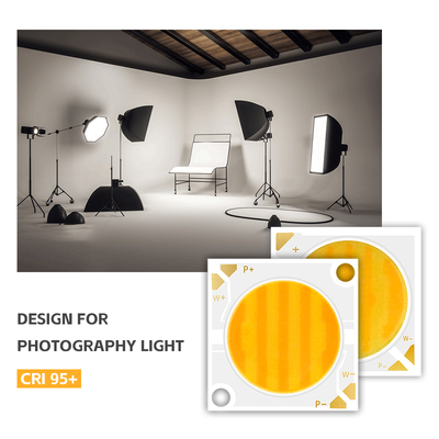 2424 2828 সিরিজ COB LED চিপ 40W-50W বাণিজ্যিক আলোর জন্য উচ্চ CRI 80-98