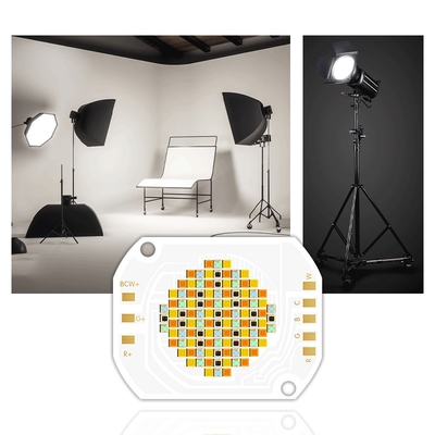 3545 LED চিপ 350W RGBCW 45-48V উচ্চ উজ্জ্বলতা COB